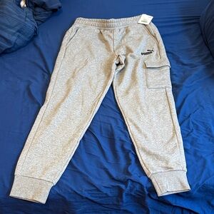 Puma Heather Gray Cargo Joggers